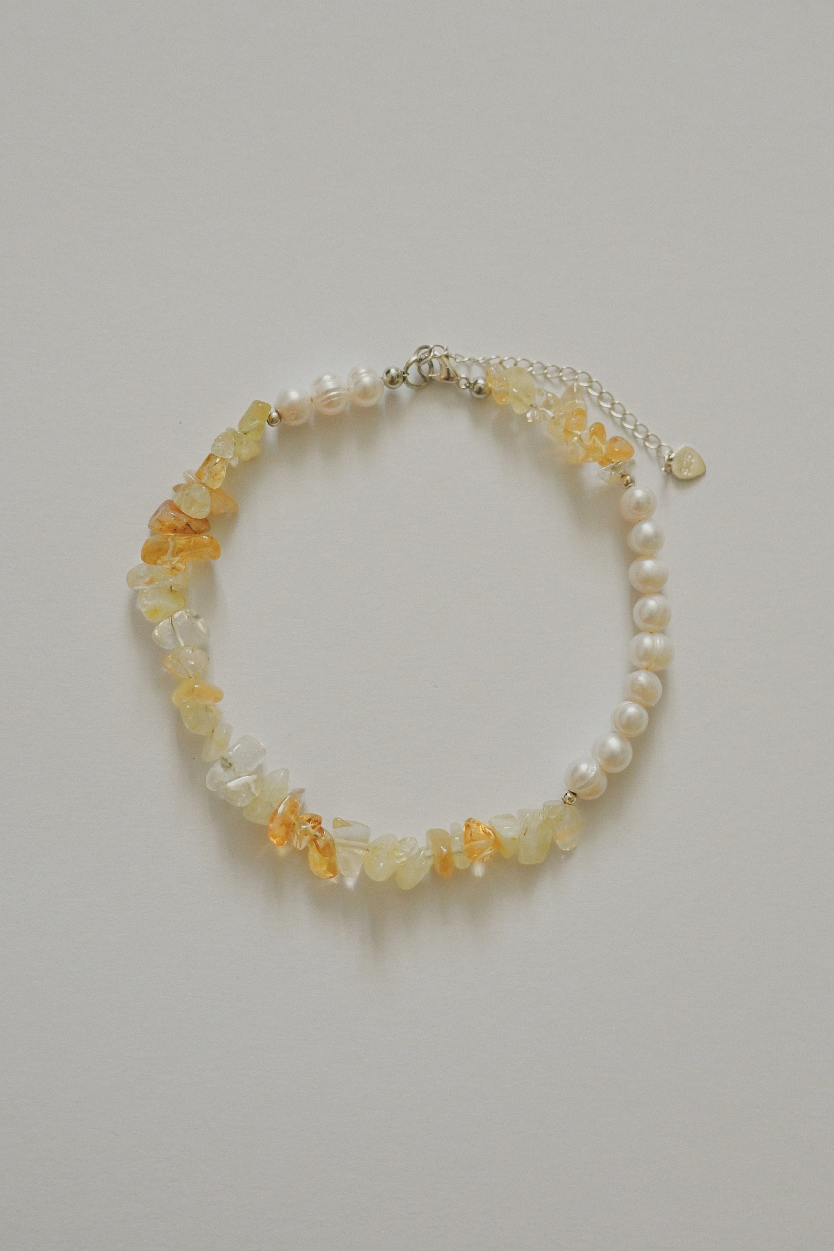 Handmade Freshwater Pearl Choker: Gemstone Beaded Necklace, Sterling Silver